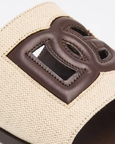 Dolce & Gabbana Men's Leo Leopard-Print Goat Hide Slides | Thumbnail 4 Dolce & Gabbana Men's Leo Leopard-Print Goat Hide Slides | Thumbnail 4