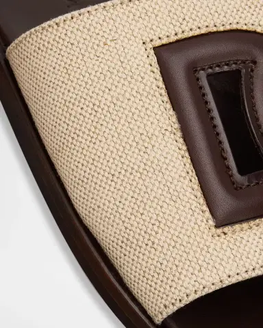 Dolce & Gabbana Men's Leo Leopard-Print Goat Hide Slides | Thumbnail 7 Dolce & Gabbana Men's Leo Leopard-Print Goat Hide Slides | Thumbnail 7