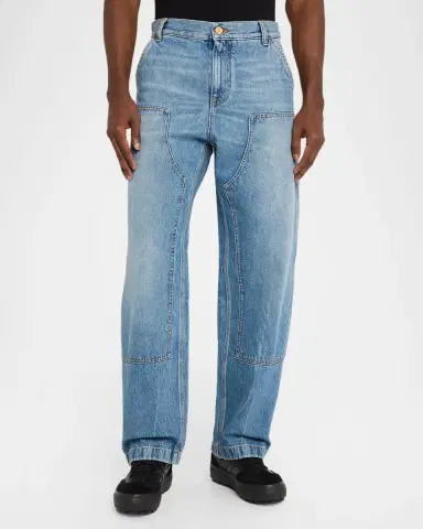 Versace Men 's Straight-Leg Carpenter Jeans | Thumbnail 3 Versace Men 's Straight-Leg Carpenter Jeans | Thumbnail 3