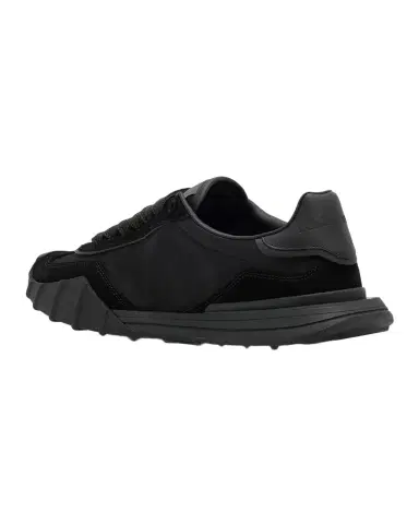 Dolce & Gabbana Men's DG Nylon & Leather Low-Top Athletic Sneakers | Thumbnail 1