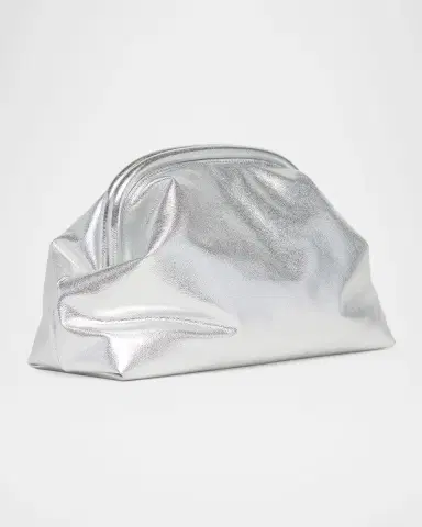 Stella McCartney Falabella Metallic Soft Clutch Bag | Thumbnail 3 Stella McCartney Falabella Metallic Soft Clutch Bag | Thumbnail 3