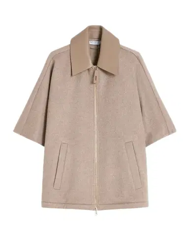 Max Mara Cashmere Zibeline Cape | Thumbnail 1