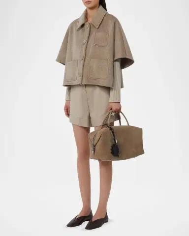 Max Mara Short Cashmere Cape | Thumbnail 2