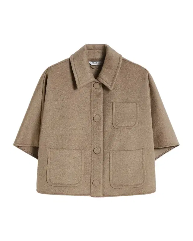 Short Cashmere Cape