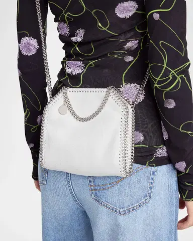 Stella McCartney Falabella Chain-Trim Mini Crossbody Bag | Thumbnail 2 Stella McCartney Falabella Chain-Trim Mini Crossbody Bag | Thumbnail 2