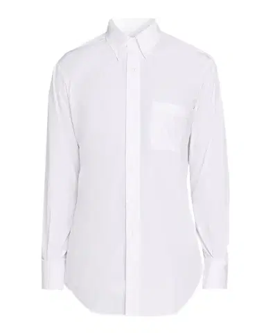 Thom Browne Men's Classic Fit Poplin Button-Down Shirt | Thumbnail 1 Thom Browne Men's Classic Fit Poplin Button-Down Shirt | Thumbnail 1
