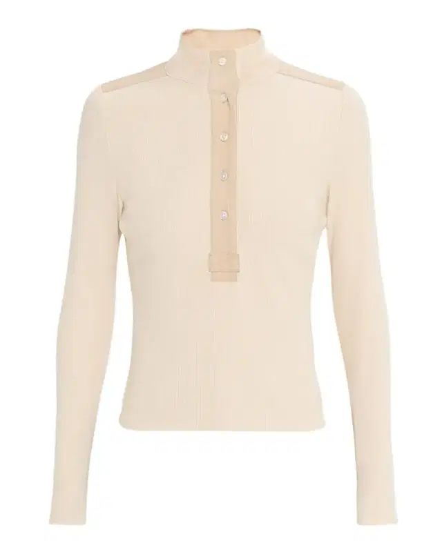 Veronica Beard Reynart Long-Sleeve Rib-Knit Top