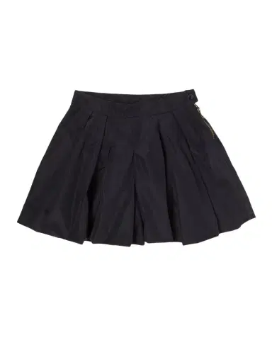 Moncler Girl's Pleated Taffeta Shorts, Size 8-10 | Thumbnail 1
