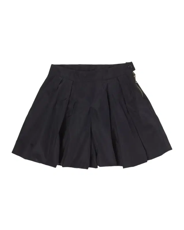 Girl 's Pleated Taffeta Shorts, Size 12-14