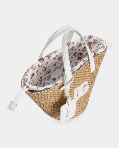 Dolce & Gabbana Kid's Coffa Tote Bag with DG Logo | Thumbnail 3 Dolce & Gabbana Kid's Coffa Tote Bag with DG Logo | Thumbnail 3