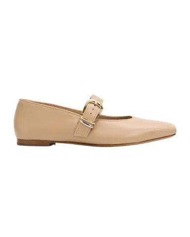 Vince Daniela Leather Ballerina Flats | Thumbnail 1