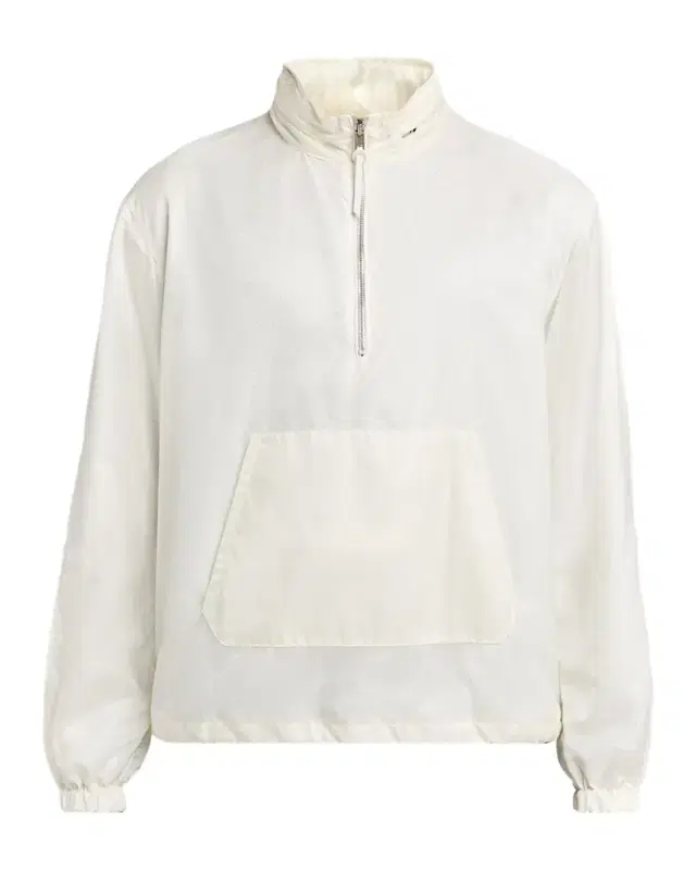 TOM FORD Men 's Sheer Nylon Half-Zip Hoodie