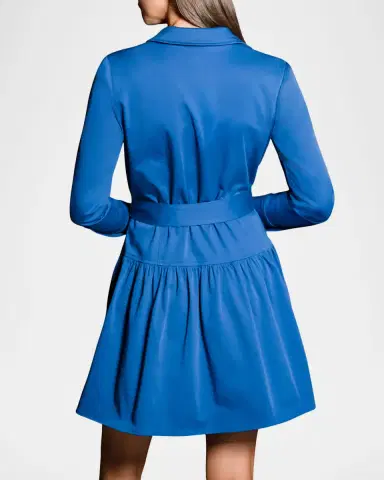 Shoshanna Emma Belted Flounce Mini Dress | Thumbnail 2 Shoshanna Emma Belted Flounce Mini Dress | Thumbnail 2