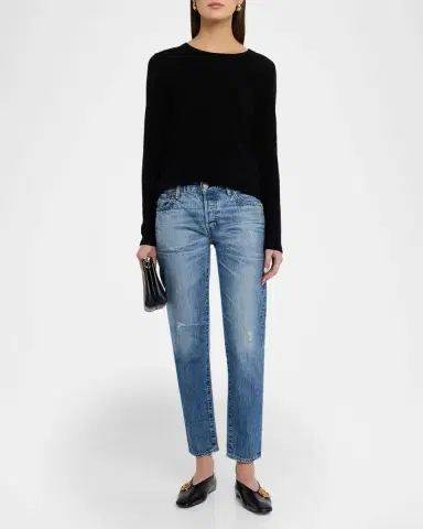MOUSSY VINTAGE Wrentham Tapered Low-Rise Jeans | Thumbnail 2 MOUSSY VINTAGE Wrentham Tapered Low-Rise Jeans | Thumbnail 2
