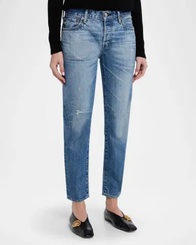 MOUSSY VINTAGE Wrentham Tapered Low-Rise Jeans | Thumbnail 4 MOUSSY VINTAGE Wrentham Tapered Low-Rise Jeans | Thumbnail 4