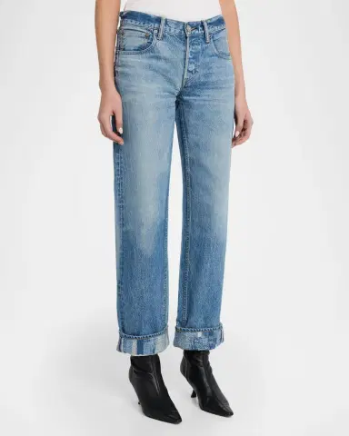 MOUSSY VINTAGE Hopkinton Straight Low-Rise Jeans | Thumbnail 3 MOUSSY VINTAGE Hopkinton Straight Low-Rise Jeans | Thumbnail 3