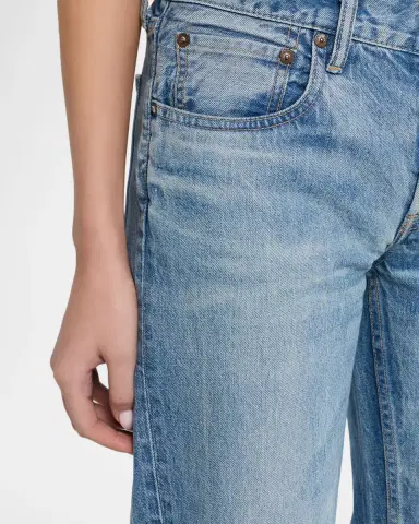 MOUSSY VINTAGE Hopkinton Straight Low-Rise Jeans | Thumbnail 4 MOUSSY VINTAGE Hopkinton Straight Low-Rise Jeans | Thumbnail 4