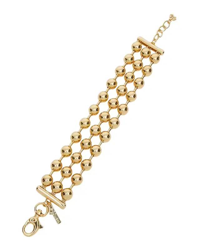 Diana Triple Row Bracelet, Gold