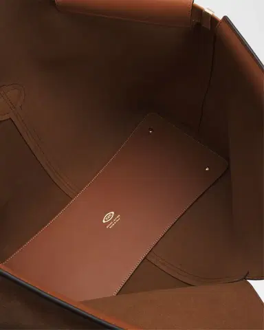Tod's Di Bag Folio Medium Suede Shopping Tote Bag | Thumbnail 4