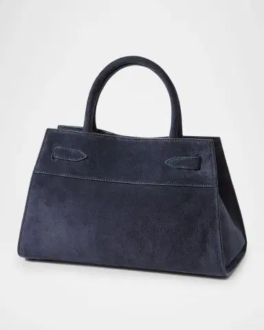 Veronica Beard Dash Belted Suede Top-Handle Bag | Thumbnail 3 Veronica Beard Dash Belted Suede Top-Handle Bag | Thumbnail 3