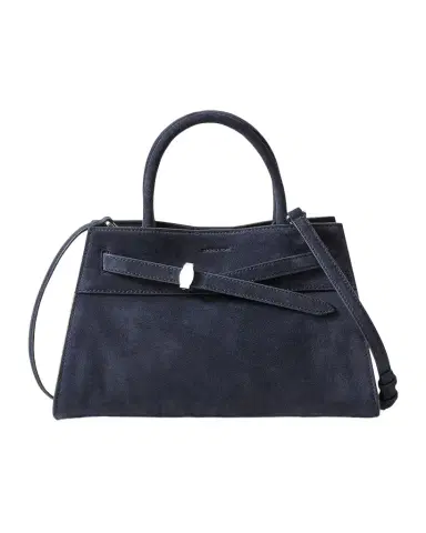 Veronica Beard Dash Belted Suede Top-Handle Bag | Thumbnail 1 Veronica Beard Dash Belted Suede Top-Handle Bag | Thumbnail 1