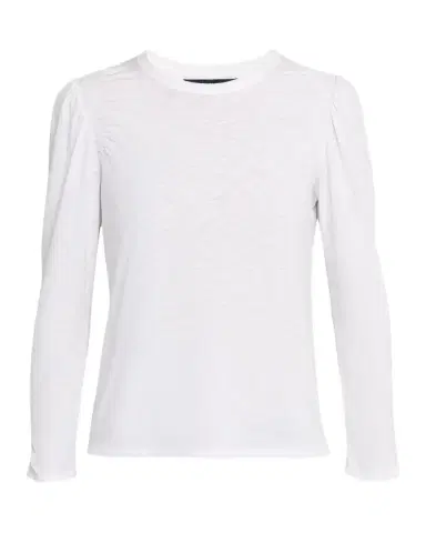 Veronica Beard Bouvet Puff-Sleeve Tee | Thumbnail 1 Veronica Beard Bouvet Puff-Sleeve Tee | Thumbnail 1
