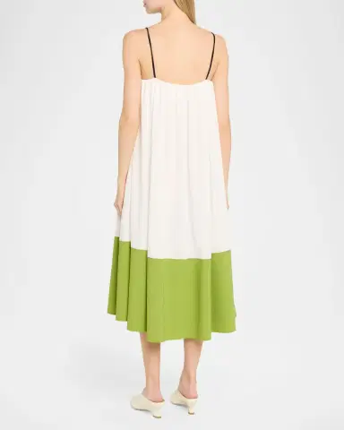 Proenza Schouler White Label Saria Crepe Jersey Midi Dress | Thumbnail 3 Proenza Schouler White Label Saria Crepe Jersey Midi Dress | Thumbnail 3