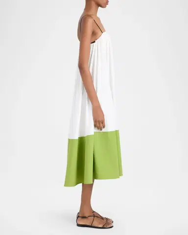 Proenza Schouler White Label Saria Crepe Jersey Midi Dress | Thumbnail 6 Proenza Schouler White Label Saria Crepe Jersey Midi Dress | Thumbnail 6
