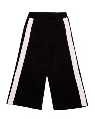 Dolce & Gabbana Girl's Embroidered Logo Side-Snap Jogger Pants, Size 4 | Thumbnail 1 Dolce & Gabbana Girl's Embroidered Logo Side-Snap Jogger Pants, Size 4 | Thumbnail 1
