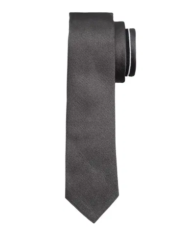 Thom Browne Men's Signature Grosgrain-Trim Silk Tie | Thumbnail 1 Thom Browne Men's Signature Grosgrain-Trim Silk Tie | Thumbnail 1