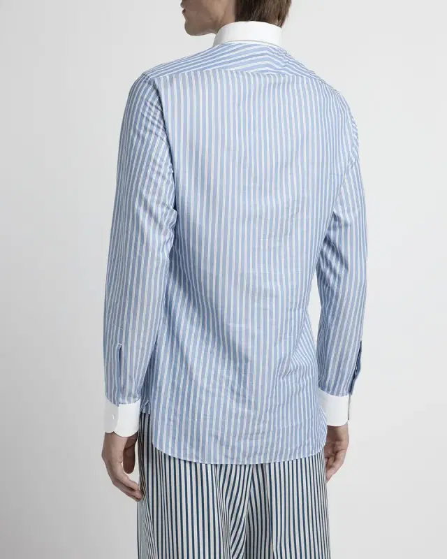 Men 's Wide Stripe Classic-Fit Shirt