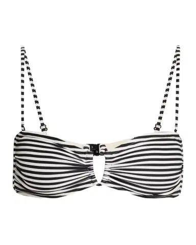 Nili Lotan Striped Bandeau Bikini Top | Thumbnail 1