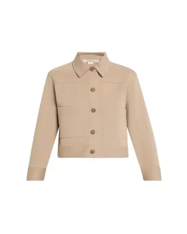 Vince Cropped Patch Pocket Jacket | Thumbnail 1