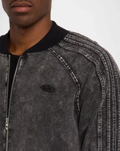 Diesel Men 's Ss-S-Alt Sweat-S Full-Zip Sweatshirt | Thumbnail 5 Diesel Men 's Ss-S-Alt Sweat-S Full-Zip Sweatshirt | Thumbnail 5