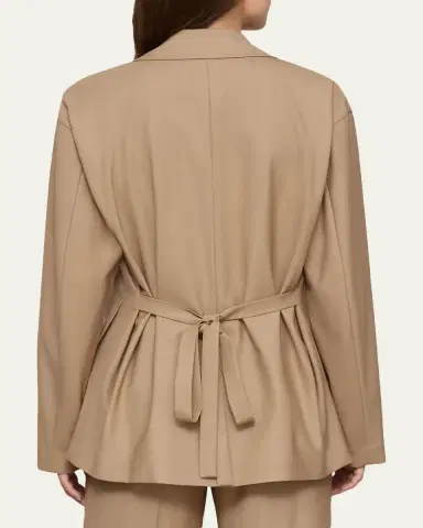 Lafayette 148 New York Belted Single-Button Blazer | Thumbnail 2 Lafayette 148 New York Belted Single-Button Blazer | Thumbnail 2