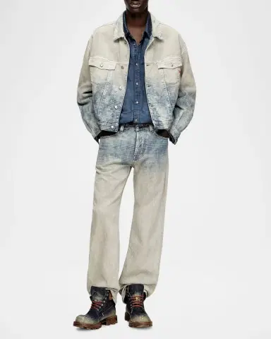 Diesel Men's D-Ranger Denim Jacket | Thumbnail 2