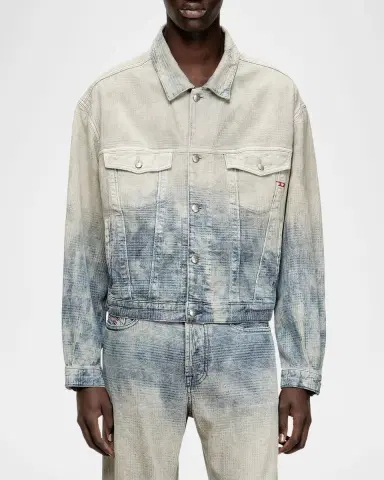 Diesel Men's D-Ranger Denim Jacket | Thumbnail 4