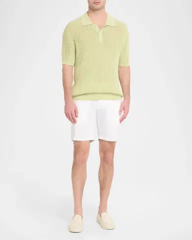 AG Jeans Men's Wanderer Slim-Fit Linen Cotton Shorts | Thumbnail 2