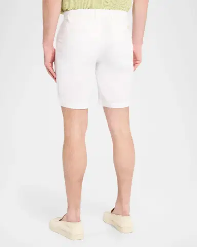 AG Jeans Men's Wanderer Slim-Fit Linen Cotton Shorts | Thumbnail 3