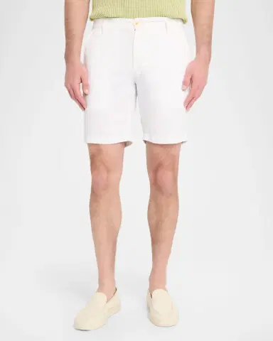 AG Jeans Men's Wanderer Slim-Fit Linen Cotton Shorts | Thumbnail 4