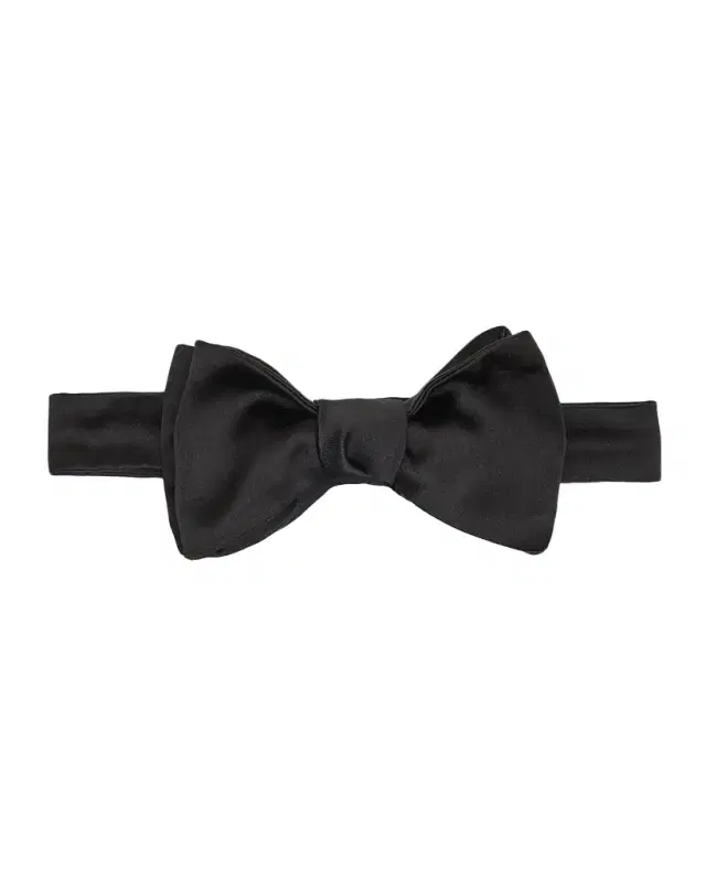 Men 's Solid Silk Bow Tie