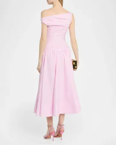 Simkhai Cersei Off-Shoulder Midi Dress | Thumbnail 3