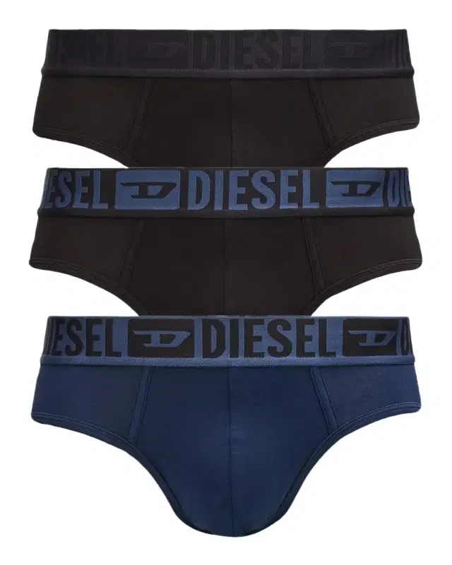Diesel Men 's Andre 3-Pack Cotton-Stretch Briefs