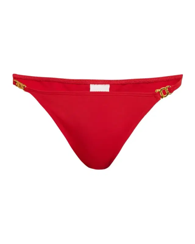 Nili Lotan Hardware ow-Waist Bikini Bottoms