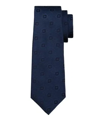 Kiton Men 's Geometric Jacquard Silk 7-Fold Tie | Thumbnail 1 Kiton Men 's Geometric Jacquard Silk 7-Fold Tie | Thumbnail 1