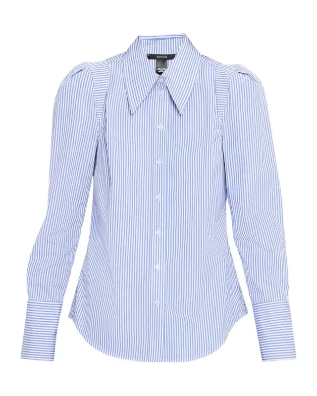 Smythe Striped Box Pleat Shirt