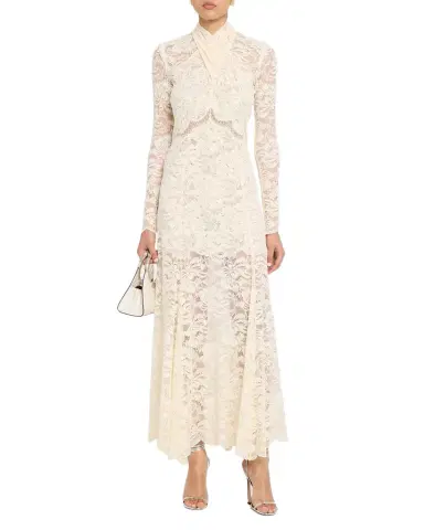Rabanne Layered Lace Maxi Dress | Thumbnail 1