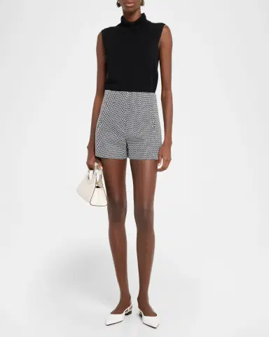 Veronica Beard Jazmin Tweed Shorts | Thumbnail 2 Veronica Beard Jazmin Tweed Shorts | Thumbnail 2