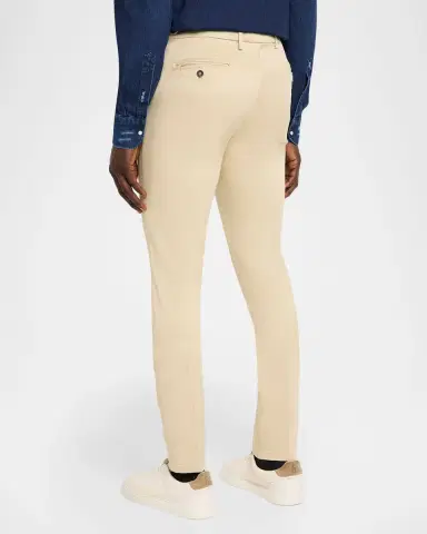 Sartorio Men's Slim Stretch Flat-Front Trousers | Thumbnail 3 Sartorio Men's Slim Stretch Flat-Front Trousers | Thumbnail 3