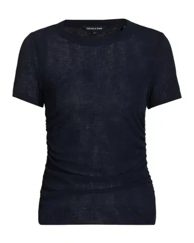 Veronica Beard Remus Ruched Crewneck Tee | Thumbnail 1 Veronica Beard Remus Ruched Crewneck Tee | Thumbnail 1
